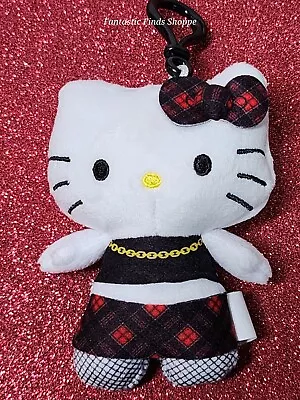 Hello Kitty Plush Danglers Series 3 Crop Top Fishnets Clip-on Keychain • $11.95