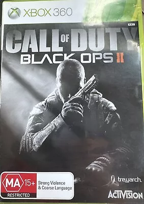 Call Of Duty - Black Ops II 2 (Xbox 360 2010) - Aus PAL - VGC - Free Postage • $29.95