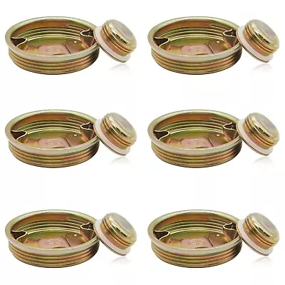 2'' And 0.81 Bung Plug 6 PCS Bung Hole Plug Galvanized Iron Bung Cap Barre... • $21.85