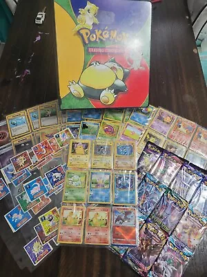 Wotc Vintage Pokemon Lot 1st Edition Binder Holo Japanese Promo 18 Booster Packs • $24.50