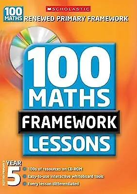 Year 5 (100 Maths Framework Lessons) McDaniel Yvette Used; Good Book • £2.68