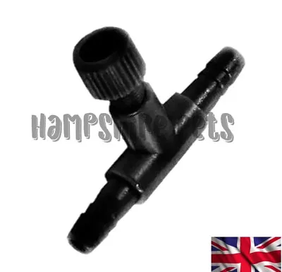 T Shape Aquarium Tap Connection Connector  Air Tube Fish Tank Valve • £3.49