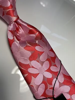 Nwt Verse 9 Multi Color Floral Style Print Silk Designs Neck Tie & Hanky • $24.99