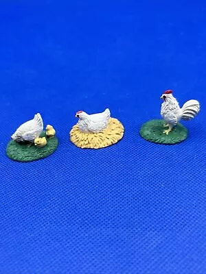 Midwest Cannon Valley Minatures Lot Of 3 Chickens • $9.99