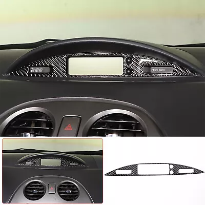 Carbon Fiber CD Display Panel Trim Frame For Mitsubishi ECLIPSE 2006-2011 • $22.99