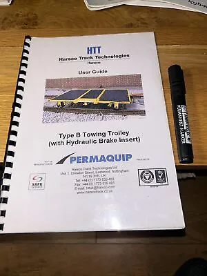 Harsco/permaquip Railway Type B TOWING Trolley User Guide  —20 Pages • £10.95