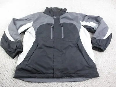 Aspen Winter Snow Coat Jacket Adult Extra Large Black Gray Outdoors Casual Mens* • $29.65