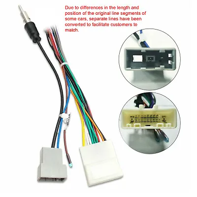Car Stereo Wiring Harness Adapter For Nissan 70-7552 CD Radio Cable Install Plug • $9.89