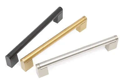 Door Handles Kitchen Cupboard Cabinet Drawer Boss Bar Stainless Steel Handle • £3.22