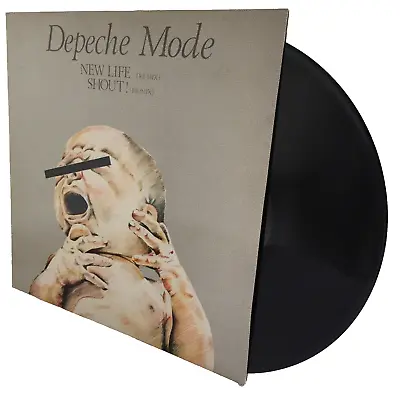 Depeche Mode Vinyl Record New Life Remix Shout Remix  12  Single UK Release • $39.95
