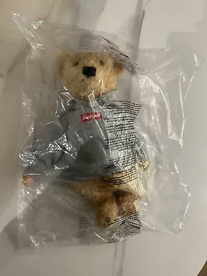 Supreme Steiff Teddy Bear - Heather Grey Box Logo • $350