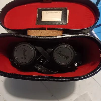 Vintage - Binolux 7x35 Extra Wide Angle Binoculars + Case. Good Condition! • $10