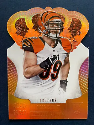 Margus Hunt 2013 Crown Royale Bronze 192/199 #165 Bengals Rookie RC 🔥 • $2