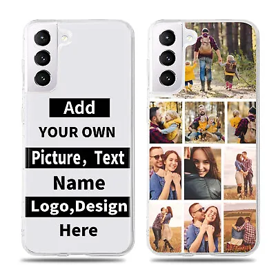 Personalised Custom Photo Phone Case Cover For Samsung Galaxy A04E A15 S23 S24 • £7.28