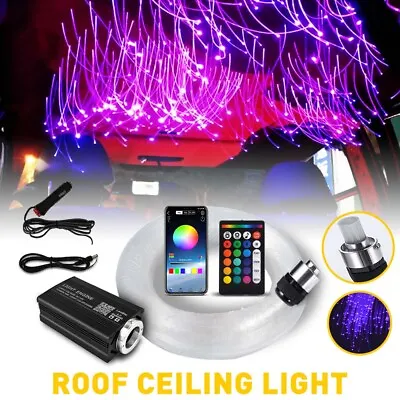 500pc Car Home Star Headliner Kit Light Roof Ceiling Twinkle Lights Fiber Optic • $68.39