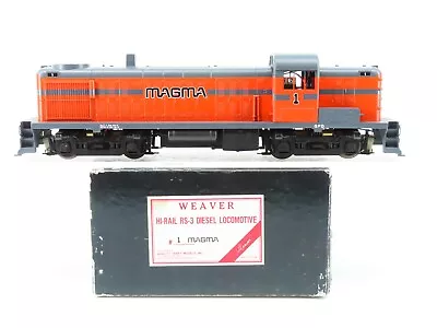 O Gauge 3-Rail Weaver Magma RS-3 Diesel Locomotive #1 Does Not Run • $39.95