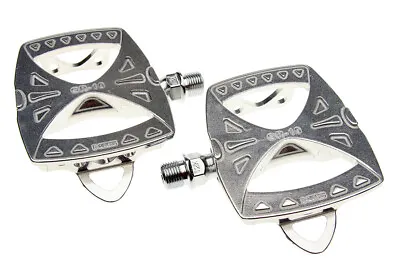 MKS GR-10 Alloy Road Pedals Silver Commuter Single Speed Fixed NEW In Box • $31.99