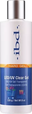 IBD LED/UV Hard Gel Builder Gel Clear 8 Oz Refill • $49.15