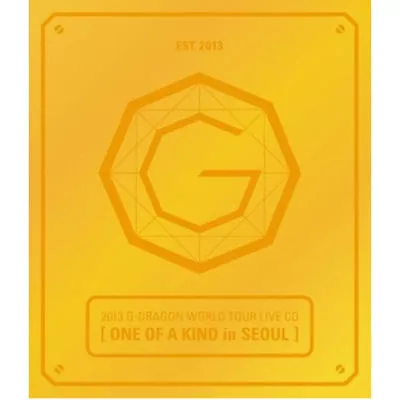 G-DRAGON ONE OF A KIND IN SEOUL 2013 WORLD TOUR LIVE CD+Booklet+Standing Paper • $37.94