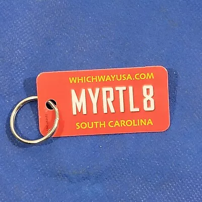 South Carolina Collectable Keychain Keyring Plastic • $2.31