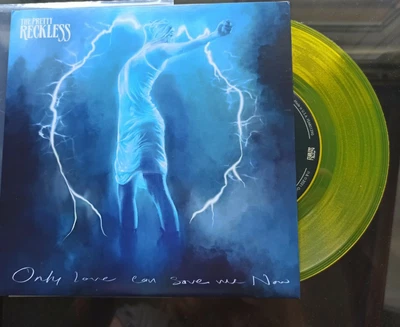 £22.50 • Buy Only Love Can Save Me Now Pretty Reckless Vinyl 7  Rare Yellow