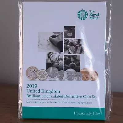 2019 Definitive Coin Set Royal Mint Pack Brand New BUNC • £15