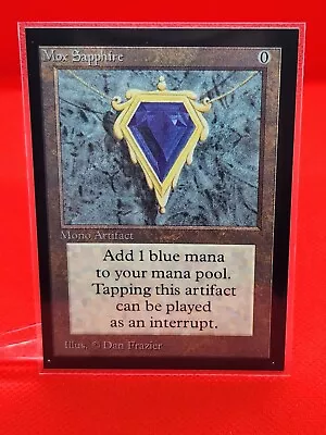 Magic The Gathering Collectors Edition Mox Sapphire Near Mint • $700