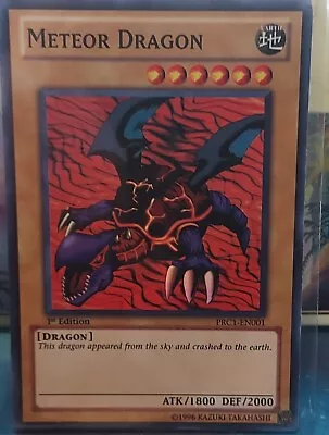 Yu-Gi-Oh Meteor Dragon PRC1-EN001 LP • $3