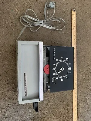 £72.83 • Buy Rare Vintage Cincinnati Time Clock Recorder