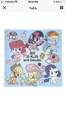 My Little Pony Wall Calendar 2022 16 Month  Hasbro School Day Planner Sealed • $12.99