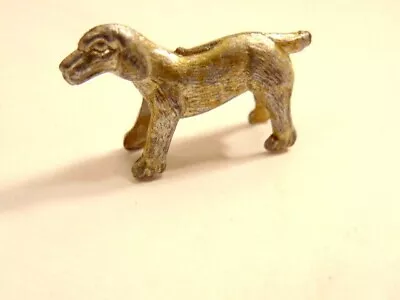 Older Miniature Silver Colored Base Metal Dog (1 1/8th In. Long) • $3.99