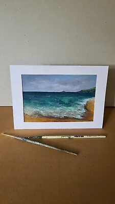 £7.99 • Buy Unique Hand Painted Card  Sea Dreams 