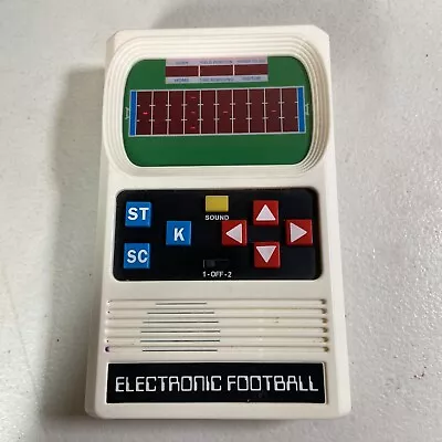 Mattel Electronic Football Basic Fun Retro Handheld Game - TESTED WORKING • $20
