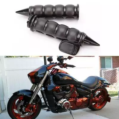 1  Motorcycle HandleBar Hand Grips For Suzuki Boulevard M109R C50 M50 C90 M90 US • $31.99