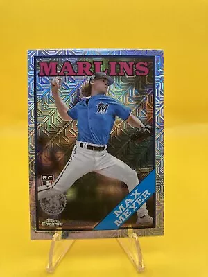 2023 Topps Series 1 Max Meyer Silver Pack Mojo Refractor  RC #T88C-86 Marlins • $1.50