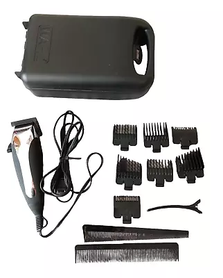 Wahl Chrome Pro Professional Hair Trimmer Set With Case & Accessories Model CMA • $29.58