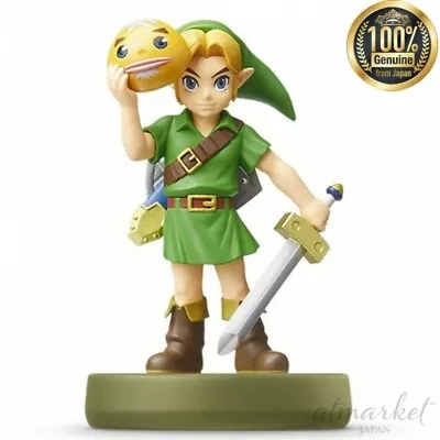 Nintendo Amiibo NVL-C-AKAC The Legend Of Zelda Series Link Majora's Mask JAPAN • £43.48