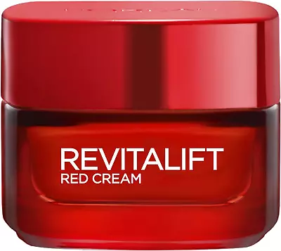 L'Oreal Paris Revitalift Energising Red Healthy Glow Day Cream 50 Ml • £11.19
