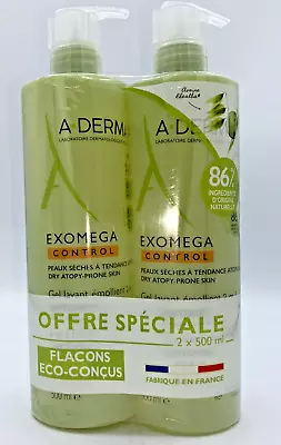 A-Derma Exomega Anti Scratch 2X 500ml C83 • £29.99