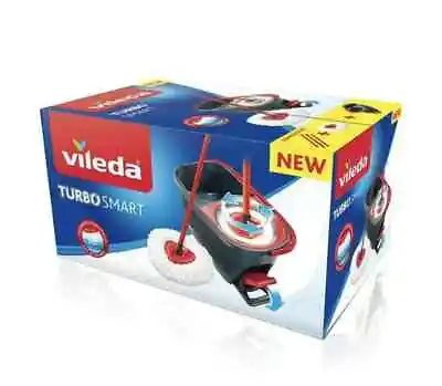 Vileda Turbo Spin Smart Microfibre Mop And Bucket Set | Brand New • £30.99