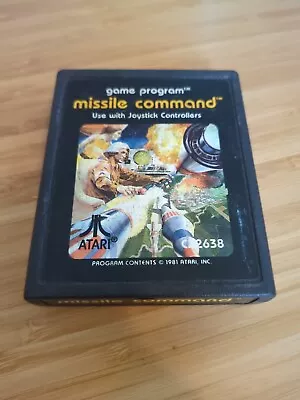 Missile Command Atari 2600 Game Cartridge - Tested & Working • $5.99