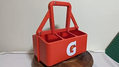 GATORADE 6 Squeeze Bottle Capacity Carrying Case Caddy Vintage  • $18.90