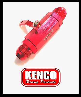 Kenco An Dash 8 Shut Off Valve Tap Fuel Oil Methanol Speedway Racing Drag Car  • $55