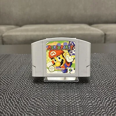 Nintendo 64 Game Mario Party Cart Only Pal • $79