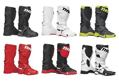 Thor Radial Boots For Offroad MX Motocross Dirt Bike Riding - US Men's Sizes • $249.95