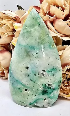 Phoenix Stone Freeform Crystal Malachite Chrysocolla Turquoise Green Healing  • £12