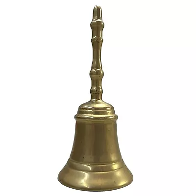 Vintage Brass Color 6” Hand Bell • $24.94