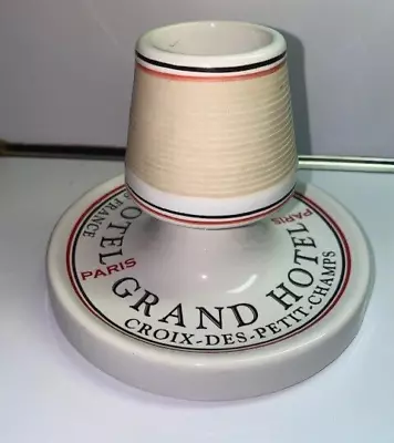 Vintage Grand Hotel Paris Advertising Match Stick Holder/Striker • $15