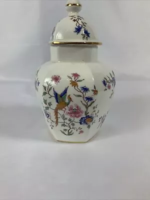 Vintage Hammersley - Bone China - Jar  With Lid  Height 8 Inches • £7.99