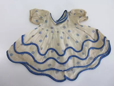 Vintage Shirley Temple Ideal Doll Dress NRA • $34